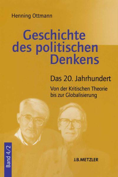 Geschichte Des Politischen Denkens