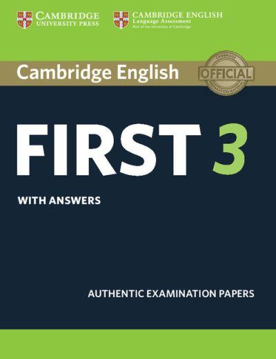 Cambridge English First 3. Student's Book With Answers