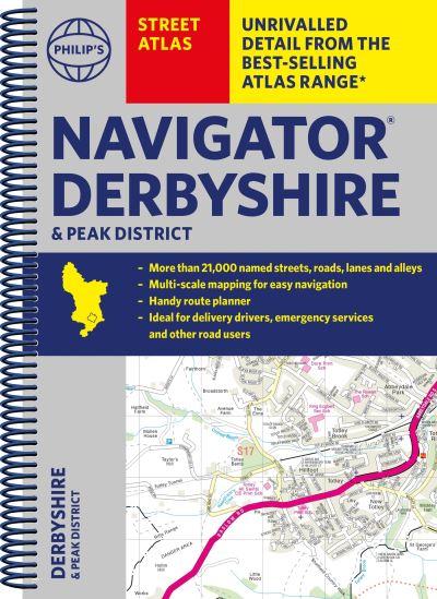 Philip's Navigator Street Atlas Derbyshire and the Peak Dist