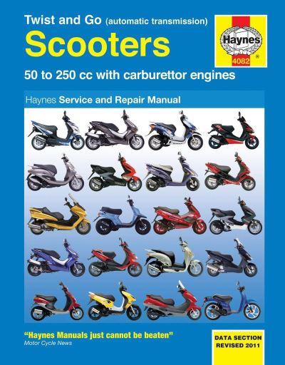 Twist & Go (Automatic Trans) Scooter Service and Repair Manu