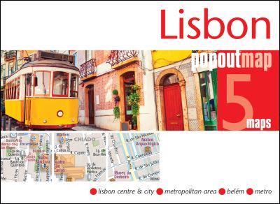 Lisbon PopOut Map - Pocket-Size, Pop-Up Map of Lisbon