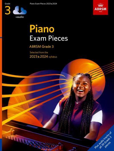 Piano Exam Pieces 2023 & 2024, ABRSM Grade 3, With Audio