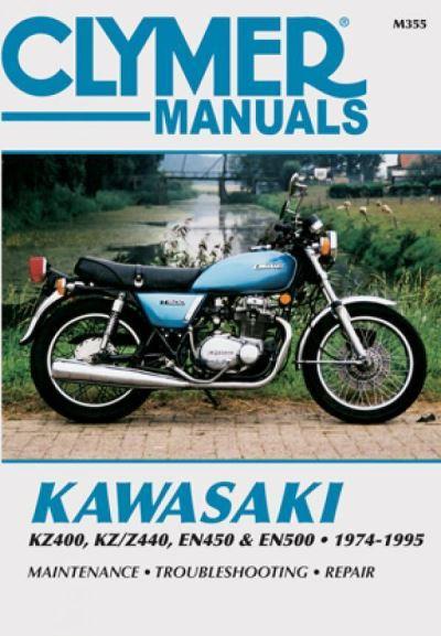 Clymer Kawasaki KZ400, KZ/Z440, EN450 &#38; EN500, 1974-1995