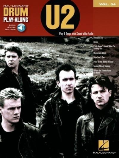 Drum Play Along Volume 34 U2 Drums Bk/CD