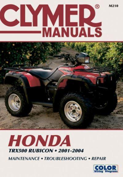 Clymer Honda TRX500 Rubicon, 2001-2004