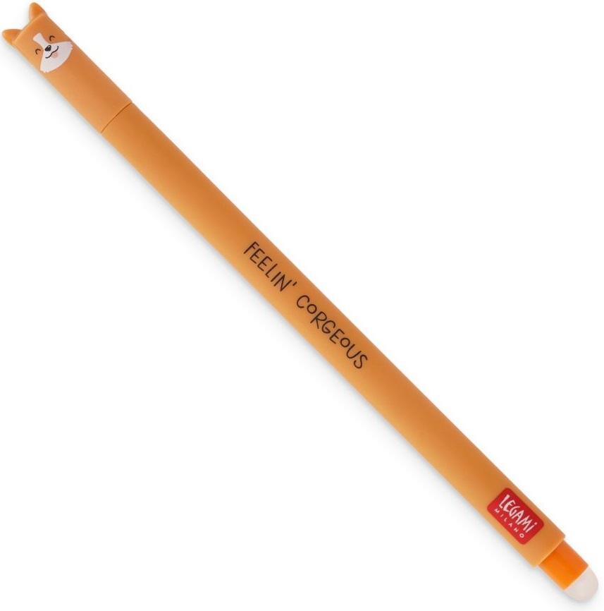 ##LEGAMI Erasable Gel Pen - CORGI##