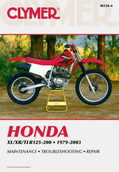Clymer Honda XL/XR/TLR125-200, 1979-2003