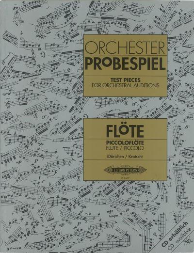 Test Pieces For Orchestral Auditions (Flute and Piccolo)