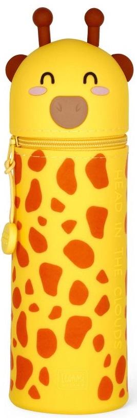 Legami 2 in 1 Soft Silicone Pencil Case: Kawaii Giraffe