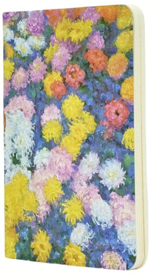 Paperblank Monets Chrysanthemums Lined Cahier