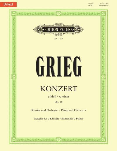 Piano Concerto A Minor Op 16 Urtext