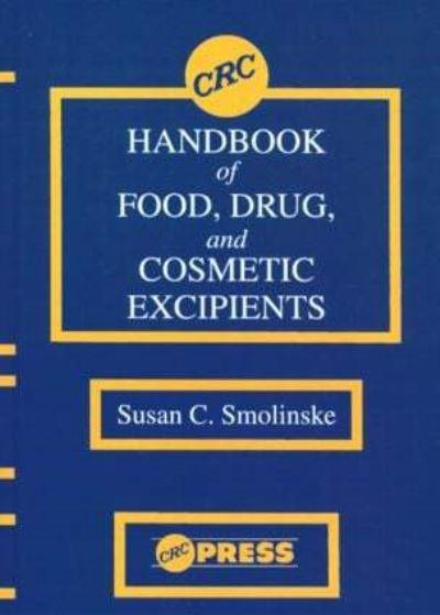 Handbook of Food, Drug, and Cosmetic Excipients