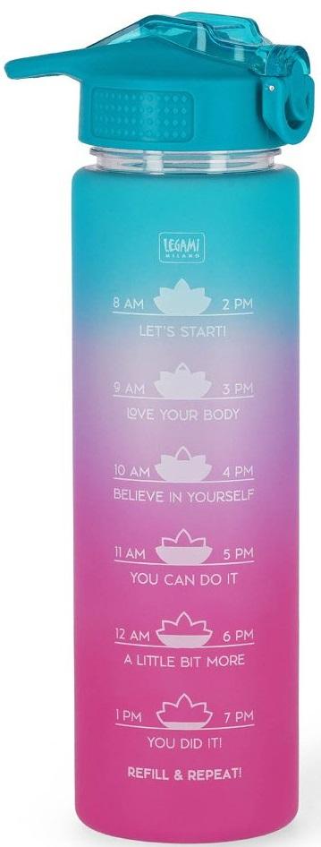 LEGAMI Water Bottle - Motivational Vibes
