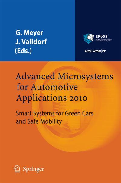 Advanced Microsystems For Automotive Applications 2010