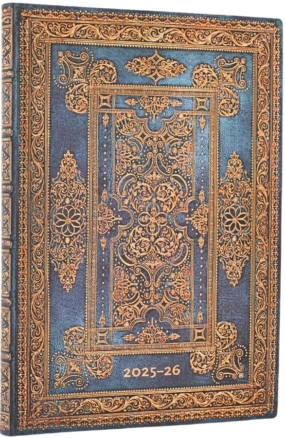 Paperblanks 25/26 Blue Luxe 18 Month Diary