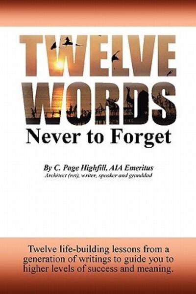 Twelve Words Never To Forget