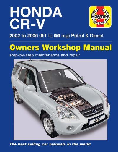 Honda CR-V Owners Workshop Manual