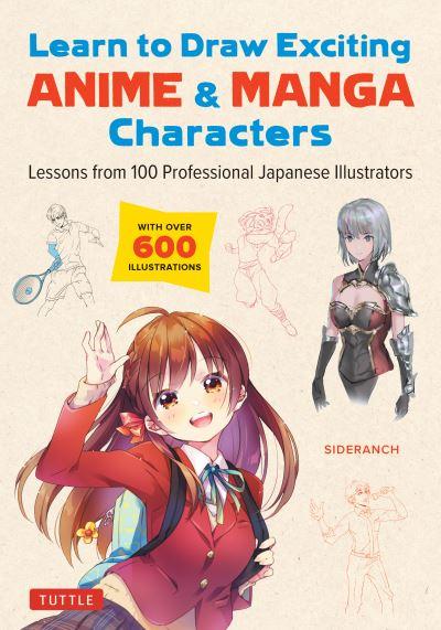 Learn To Draw Exciting Anime & Manga Characters
