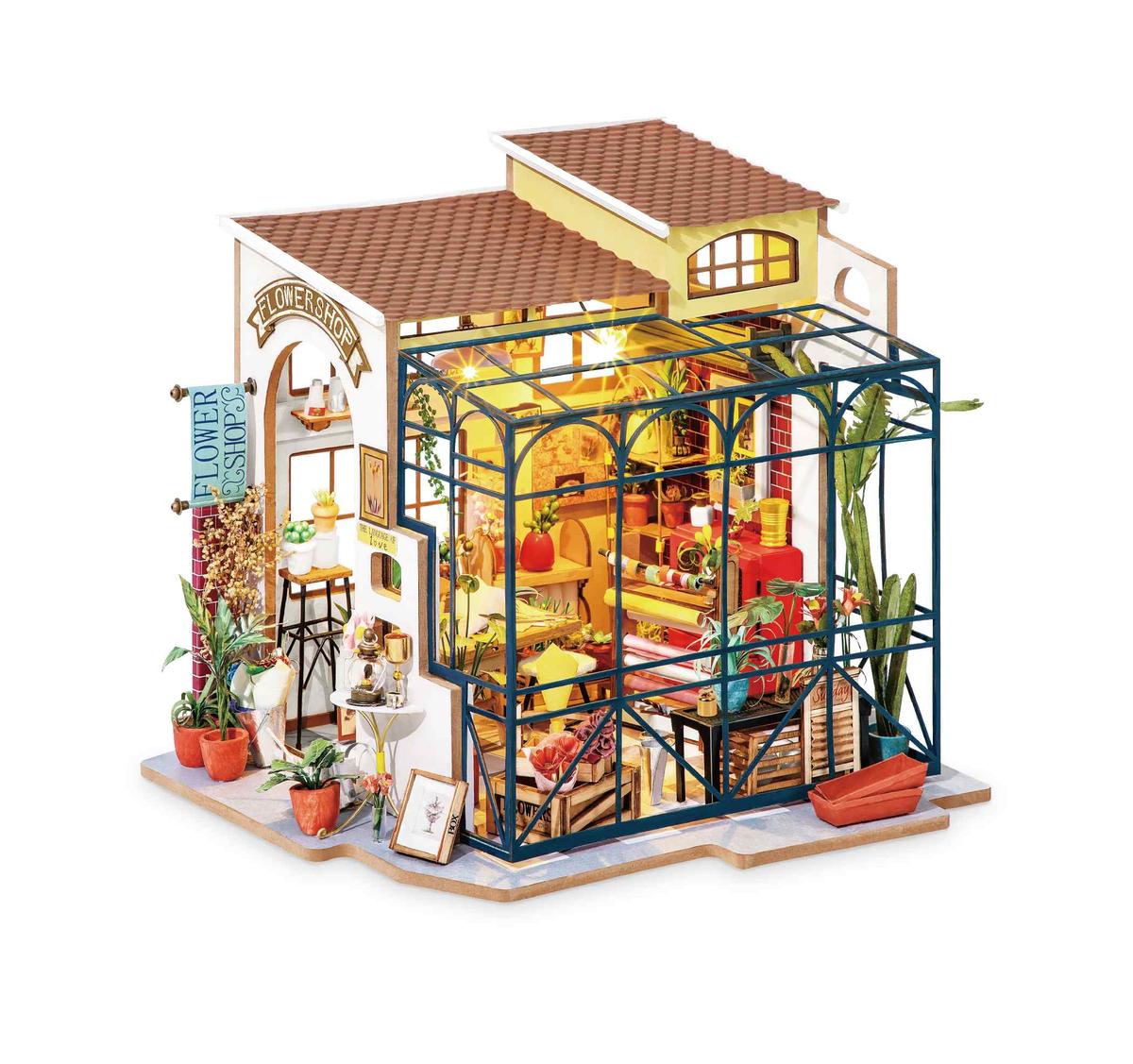 Robotime Emily's Flower Shop