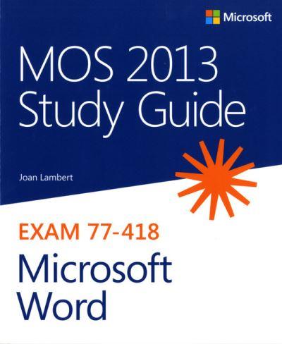 MOS 2013 Study Gde Word
