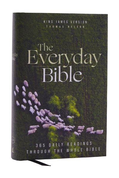 KJV, The Everyday Bible, Hardcover, Red Letter, Comfort Prin