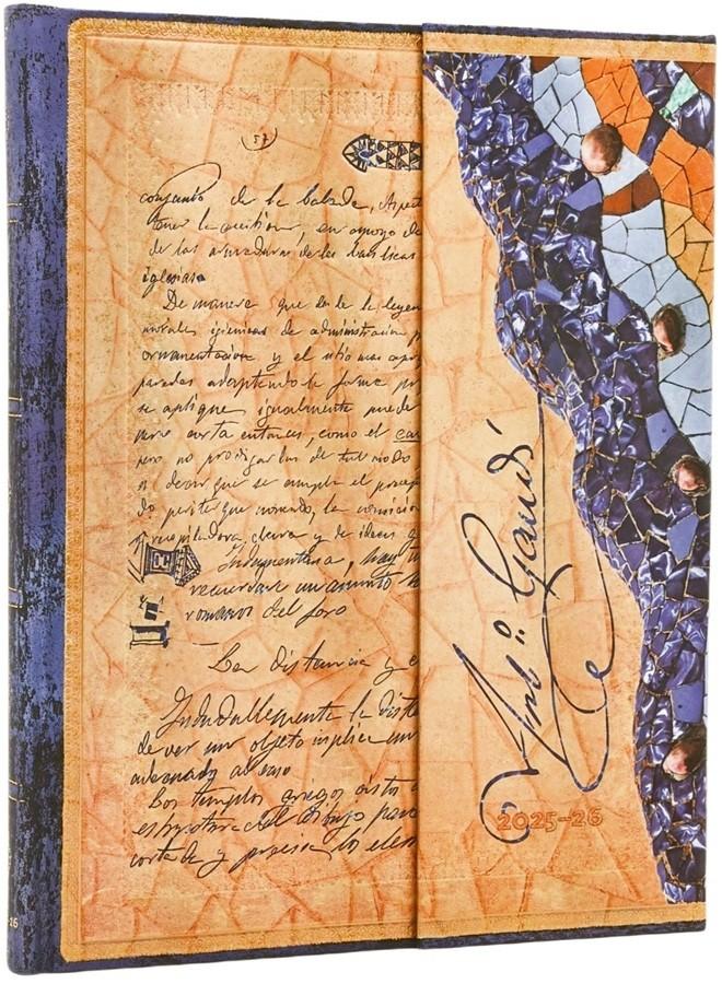 Paperblanks 25/26 The Manuscript of Reus 18 Month Diary