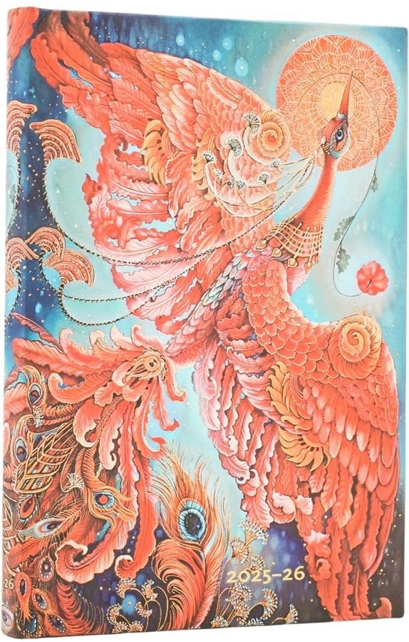 Paperblanks 25/26 Firebird 18 Month Diary