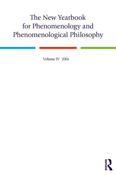 The New Yearbook For Phenomenology and Phenomenological Philosophy