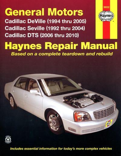 Cadillac Deville &#38; Seville Automotive Repair Manual