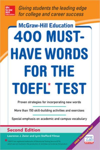 McGraw-Hill Education 400 Must-Have Words For the TOEFL