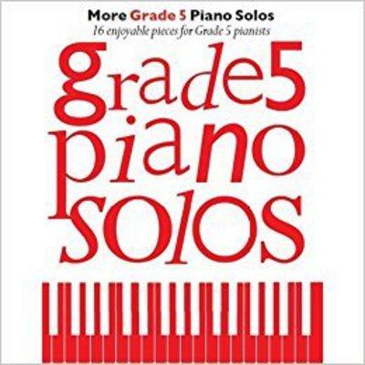 More Grade 5 Piano Solos Pf Book