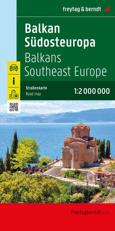 The Balkans - South Eastern European, Automap 1:2.Mio