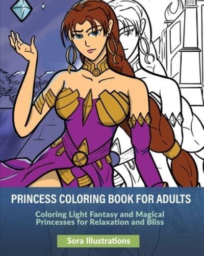 Princess Coloring Book For Adults