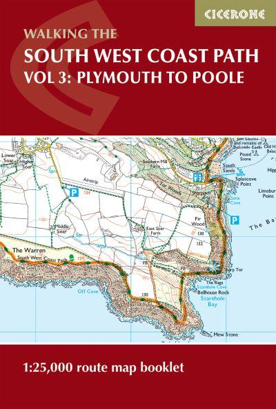 South West Coast Path Map Booklet. Vol. 3 Plymouth To Poole