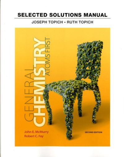 Student Solutions Manual For General Chemistry