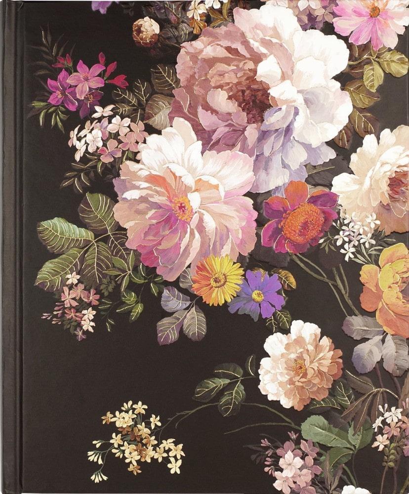 Peter Pauper Over Size Midnight Floral Journal