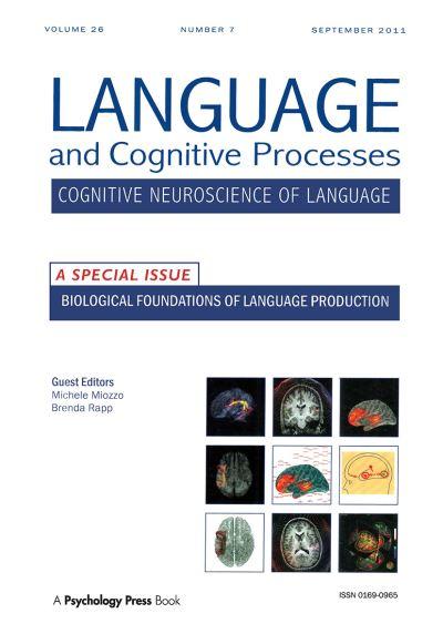 Biological Foundations of Language Production
