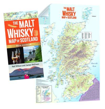 The Malt Whisky Map of Scotland (Folded)
