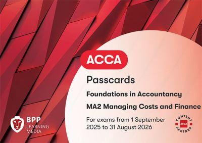 FIA Managing Costs and Finances MA2
