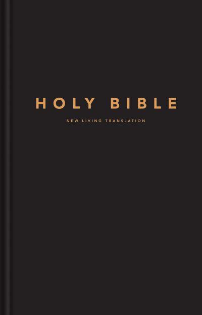 NLT Large Print Pew Bible (Hardcover, Black)