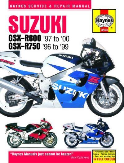 Suzuki GSX-R600 & 750 Motorcycle Repair Manual