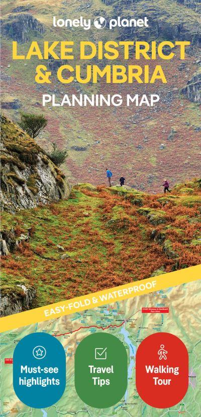 Lonely Planet Lake District &#38; Cumbria Planning Map