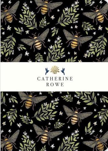 Museums & Galleries A5 Luxury Notebook: Bee Pattern