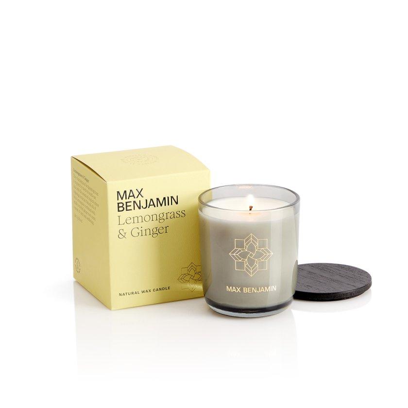 Max Benjamin Luxury Candle 210g Lemongrass & Ginger