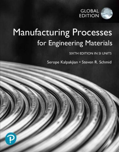 Manufacturing Processes For Engineering Materials in SI Unit