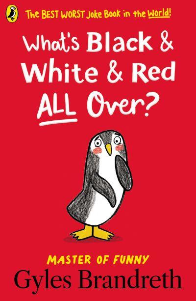What's Black & White & Red All Over?