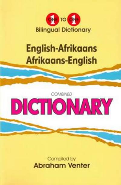 English-Afrikaans & Afrikaans-English One-To-One Dictionary