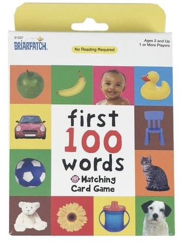 First 100 Words Card Game