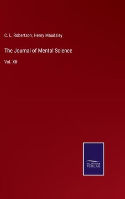 The Journal of Mental Science