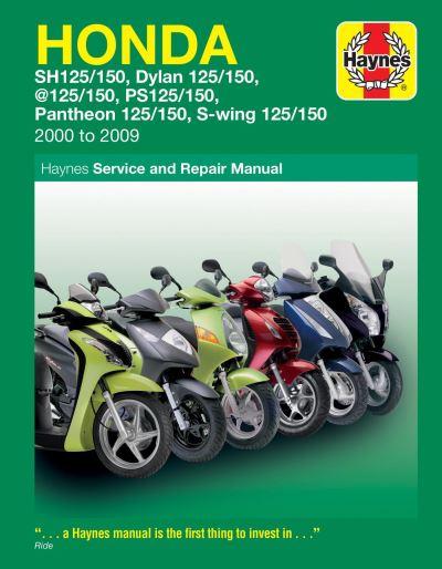 Honda 125/150 Scooters Service and Repair Manual